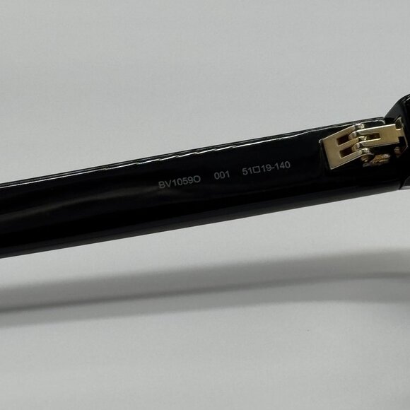 NEW BOTTEGA VENETA BV1059O 001 SQUARE BLACK WOMEN EYEGLASSES - Picture 8 of 10